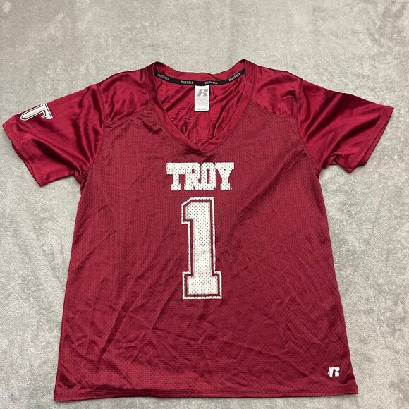 Youth NCAA Troy State University Trojans Jersey Size XL 16/18 - Picture 1 of 6